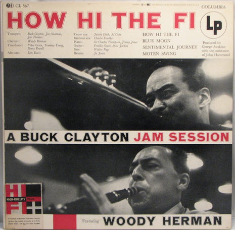 Buck Clayton Featuring Woody Herman : How Hi The Fi (LP, Mono)