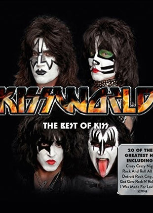 the album cover for Kiss - Kissworld: The Best Of Kiss