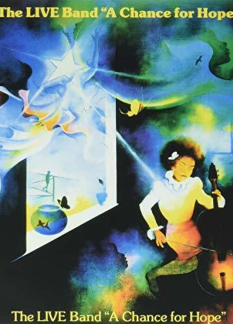 the album cover for The Live Band - A Chance For Hope