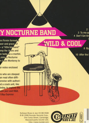 Johnny Nocturne Band : Wild & Cool (CD, Album)