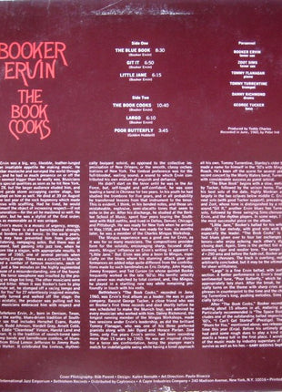 Booker Ervin : The Book Cooks (LP, Album, RE)