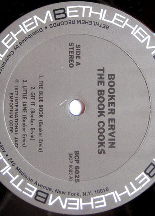 Booker Ervin : The Book Cooks (LP, Album, RE)