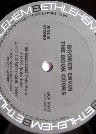 Booker Ervin : The Book Cooks (LP, Album, RE)