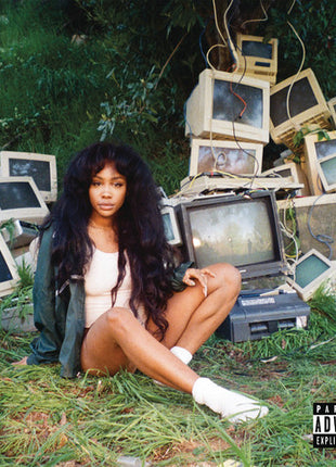 the album cover for SZA - CTRL