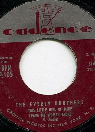 Everly Brothers : Everly Bros.  (7", EP, Styrene)