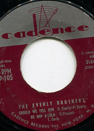 Everly Brothers : Everly Bros.  (7", EP, Styrene)