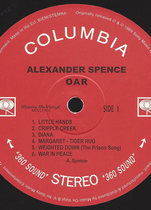 Alexander Spence : Oar (LP, Album, RE, 180)