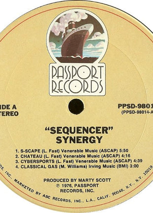 Synergy (3) : Sequencer (LP, Album, Gat)