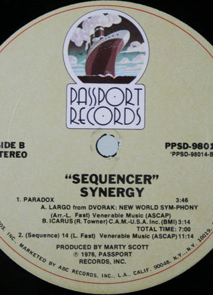 Synergy (3) : Sequencer (LP, Album, Gat)