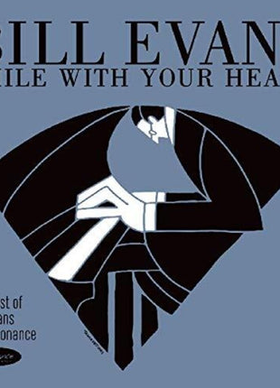 the album cover for Bill Evans - Smile With Your Heart: The Best of Bill Evans on Resonance