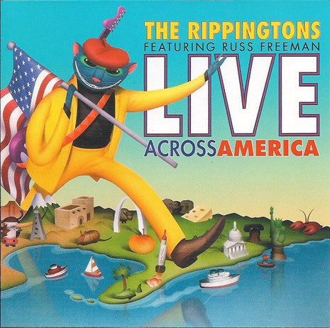 The Rippingtons Featuring Russ Freeman (2) : Live Across America (CD, Album)