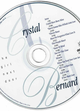 Crystal Bernard : The Girl Next Door (CD, Album)