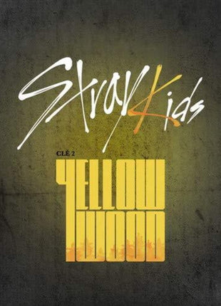 the album cover for Stray Kids - Cle 2: Yellow Wood (Random Cover) (Incl. Photo Book + 3 x QR PhotoCards)