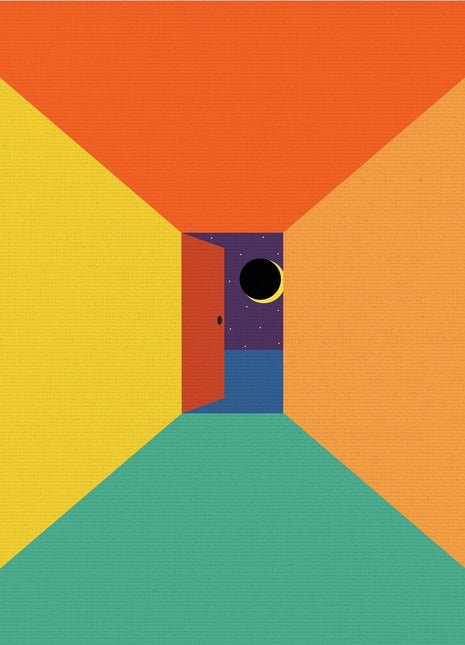 the album cover for Ceremony - In the Spirit World Now [Indie Exclusive Limited Edition Neon Yellow w/ Heavy Double Mint Green and Blood Red Splatter LP]
