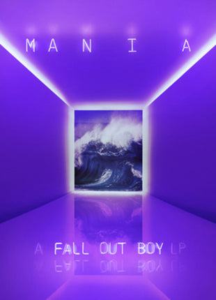 the album cover for Fall Out Boy - M A N I A