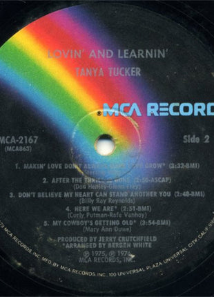 Tanya Tucker : Lovin' And Learnin' (LP, Album, Pin)