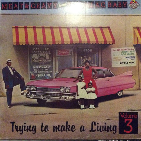 Various : Trying To Make A Living (LP, Comp, Mono)