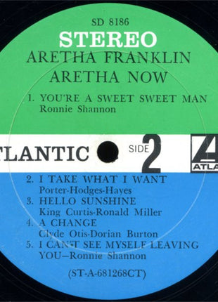 Aretha Franklin : Aretha Now (LP, Album, CT )