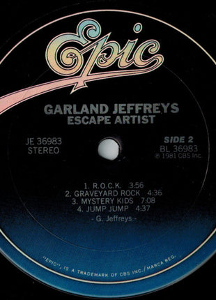 Garland Jeffreys : Escape Artist (LP, Album, San)