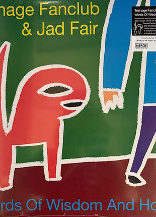 Teenage Fanclub & Jad Fair : Words Of Wisdom And Hope (LP, Album, RE + 7", Single + RSD, Ltd)