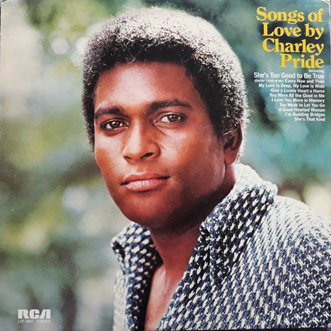 Charley Pride : Songs Of Love By Charley Pride (LP, Album)