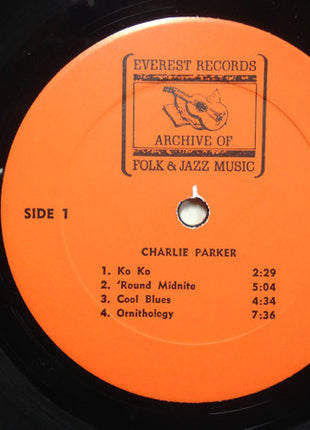 Charlie Parker : Charlie Parker (LP, Comp, RM)