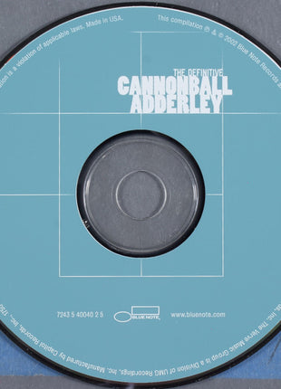 Cannonball Adderley : The Definitive Cannonball Adderley (CD, Comp)