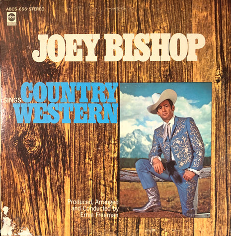 Joey Bishop : Sings Country Western (LP, Album)