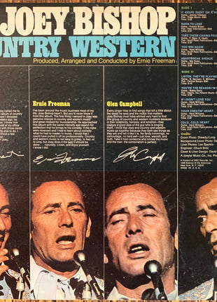 Joey Bishop : Sings Country Western (LP, Album)