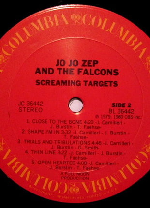 Jo Jo Zep and the Falcons : Screaming Targets (LP, Album, Pit)