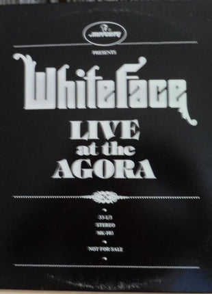 Whiteface : Live At The Agora (LP, Promo)