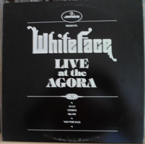 Whiteface : Live At The Agora (LP, Promo)