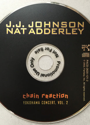 J.J. Johnson / Nat Adderley : Chain Reaction - Yokohama Concert, Vol. 2 (CD, Album, Promo)