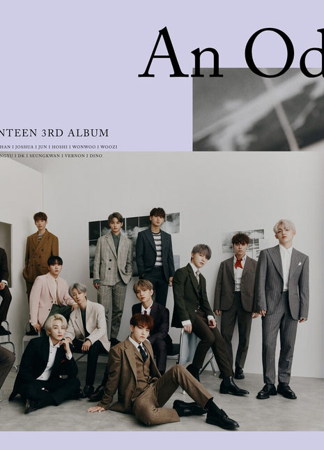 the album cover for SEVENTEEN - An Ode