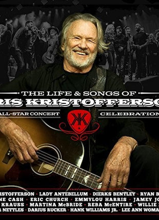 the album cover for Life & Songs Of Kris Kristofferson / Various Dig - Life & Songs Of Kris Kristofferson / Various [Digipak]