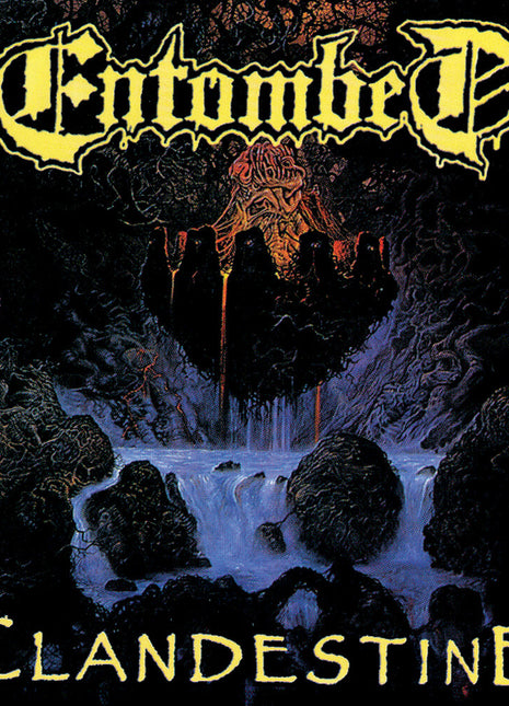 the album cover for Entombed - Clandestine [Digipak]