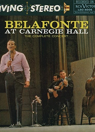 the album cover for Harry Belafonte - Belafonte At Carnegie Hall [180 Gram]
