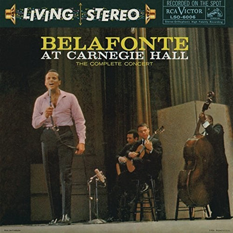 the album cover for Harry Belafonte - Belafonte At Carnegie Hall [180 Gram]