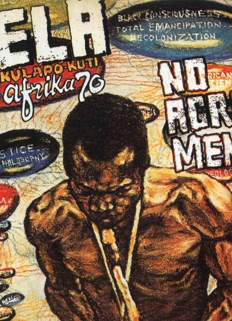 the album cover for Fela Kuti - No Agreement