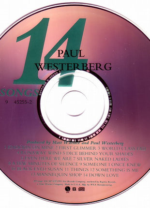 Paul Westerberg : 14 Songs (CD, Album)