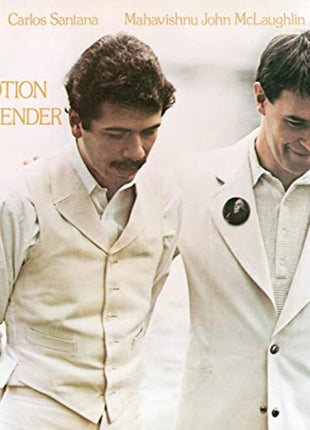 the album cover for Carlos Santana / Mclaughlin,Mahavishnu John - Love Devotion Surrender