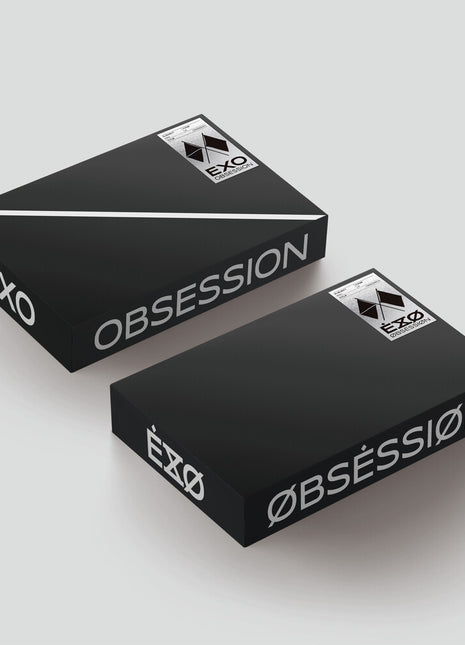 the album cover for Exo - EXO The 6th Album 'OBSESSION' [EXO & X-EXO Ver.]