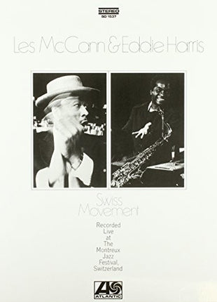 the album cover for Les Mccann / Harris,Eddie - Swiss Movement