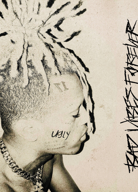 the album cover for XXXTentacion - Bad Vibes Forever
