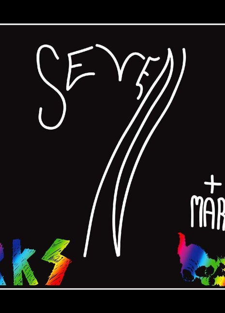 the album cover for Rainbow Kitten Surprise - Seven + Mary