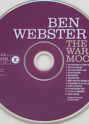 Ben Webster : The Warm Moods (CD, Album)