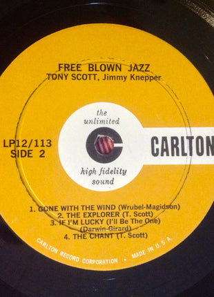 Tony Scott (2) / Jimmy Knepper : Free Blown Jazz (LP, Album, Mono)