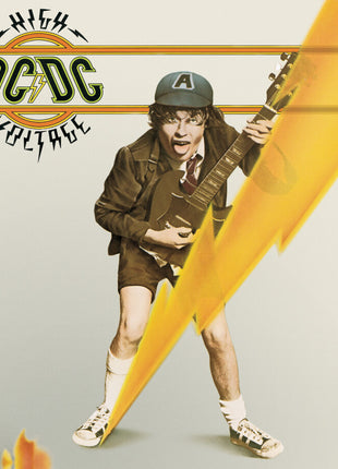 the album cover for AC/DC - High Voltage