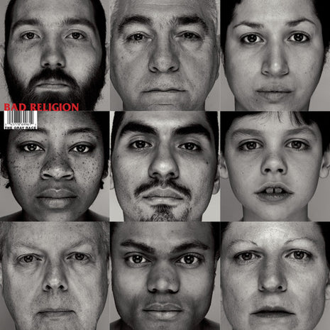 the album cover for Bad Religion - The Gray Race [LP]