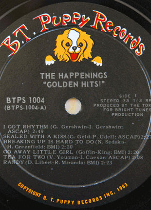 The Happenings : Golden Hits! (LP, Comp, Roc)